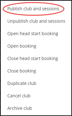 Co-Curricular Zone - Publish