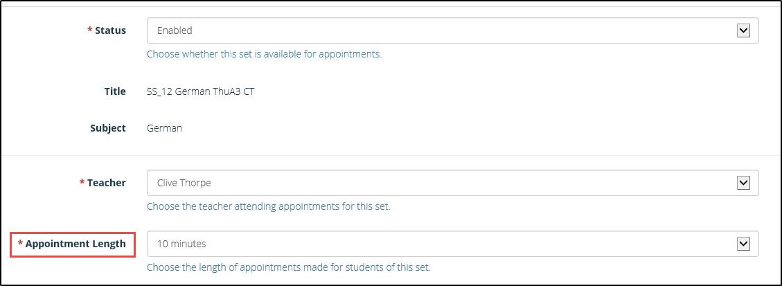 Edit sets